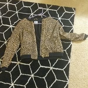 Cheetah print Old Navy Jacket